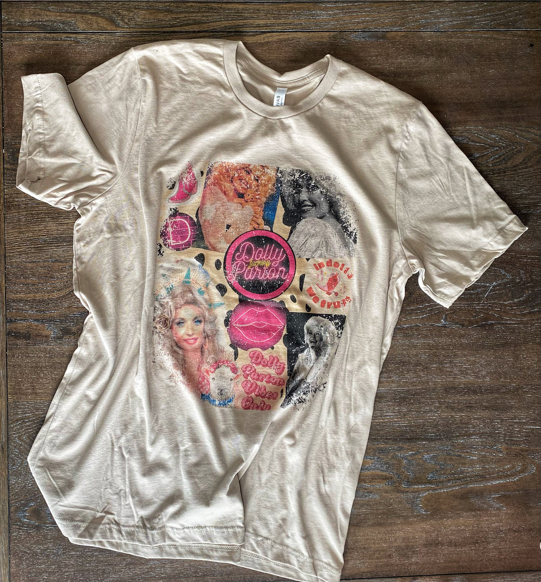 Kids Bleached Dolly Tee Kids Bleached Dolly Tee