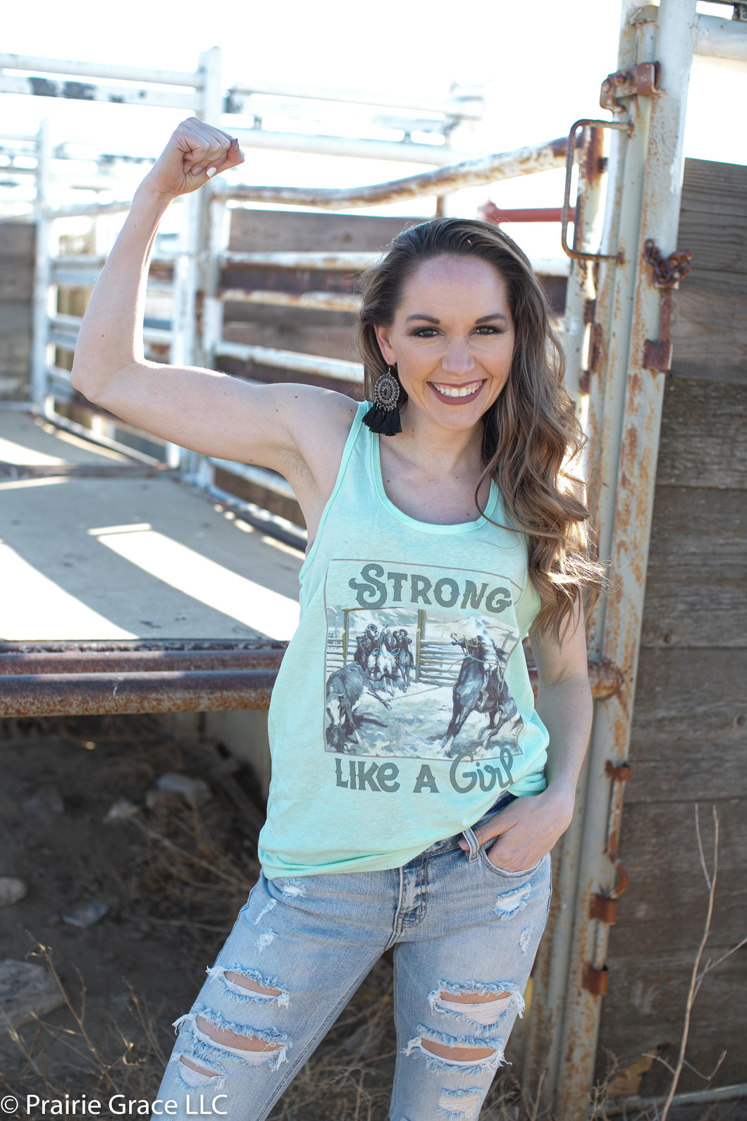 Strong Like a Girl Tank
