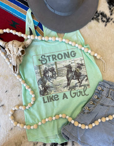 Strong Like a Girl Tank