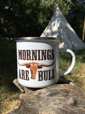 Mornings Are Bull Mug